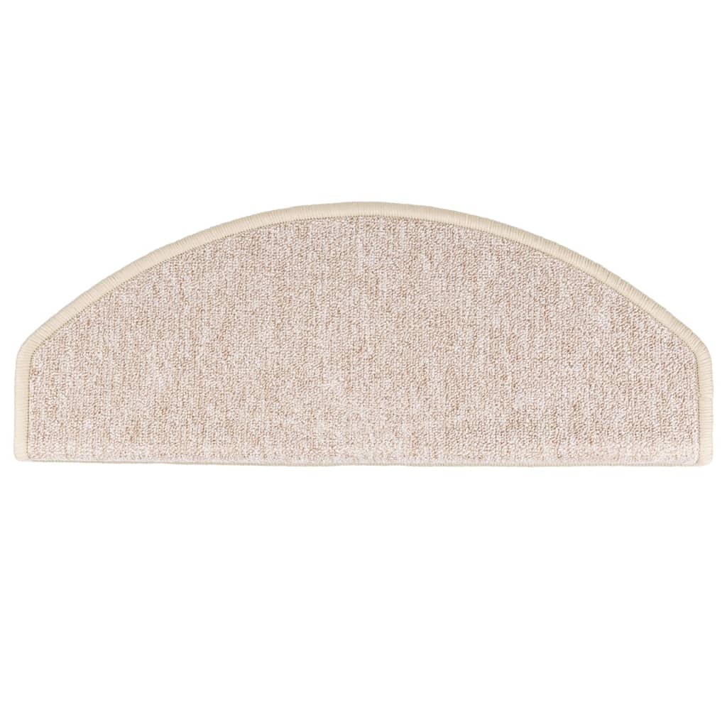 Stufenmatten 15 Stk. 56x17x3 cm Anthrazit Halbrund