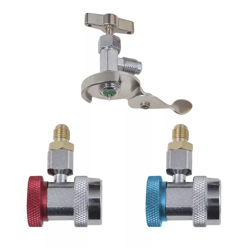 Vakuumpumpe 100 L/min 4-Wege-Verteiler-Manometer Klimaanlagen
