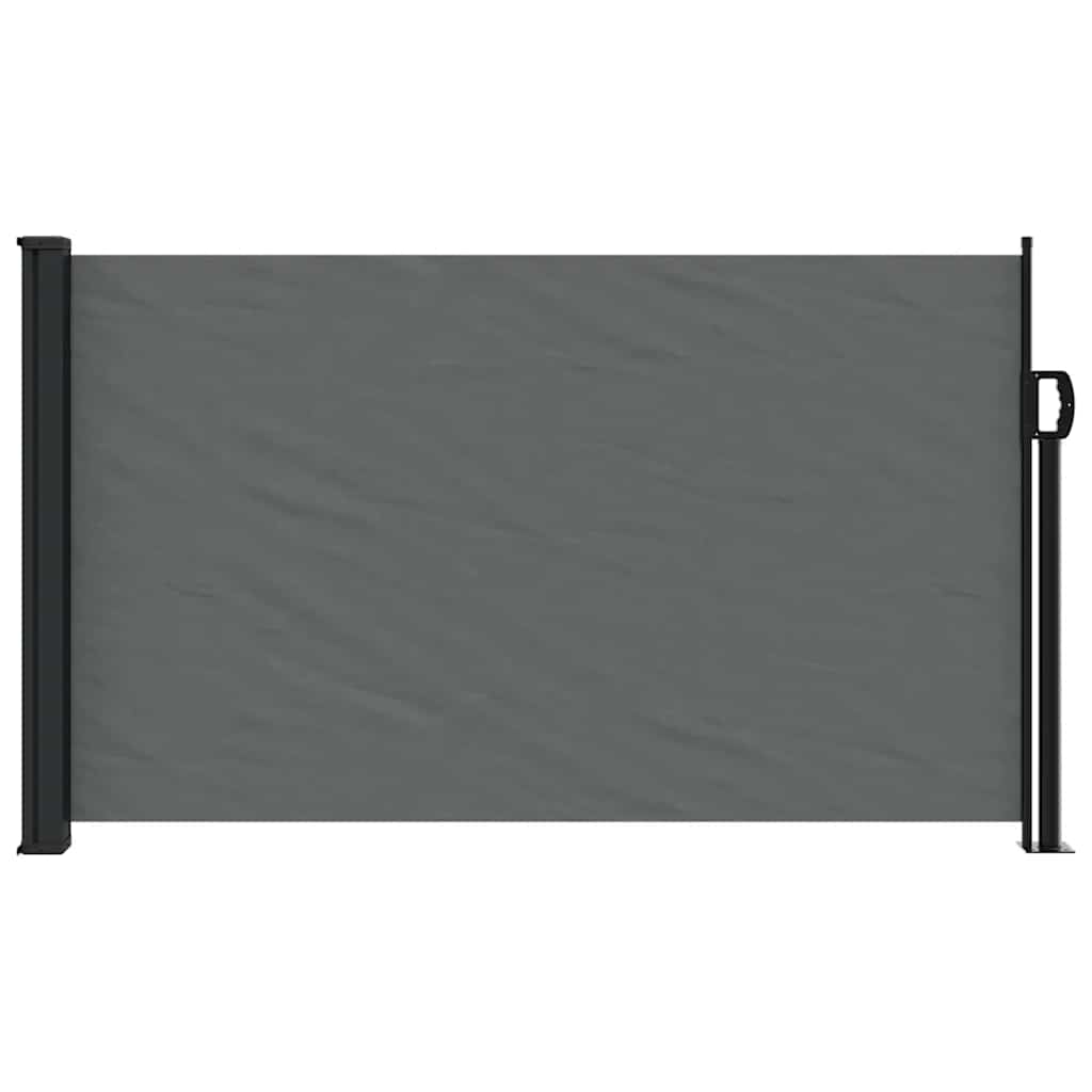 Seitenmarkise Ausziehbar Schwarz 100x300 cm