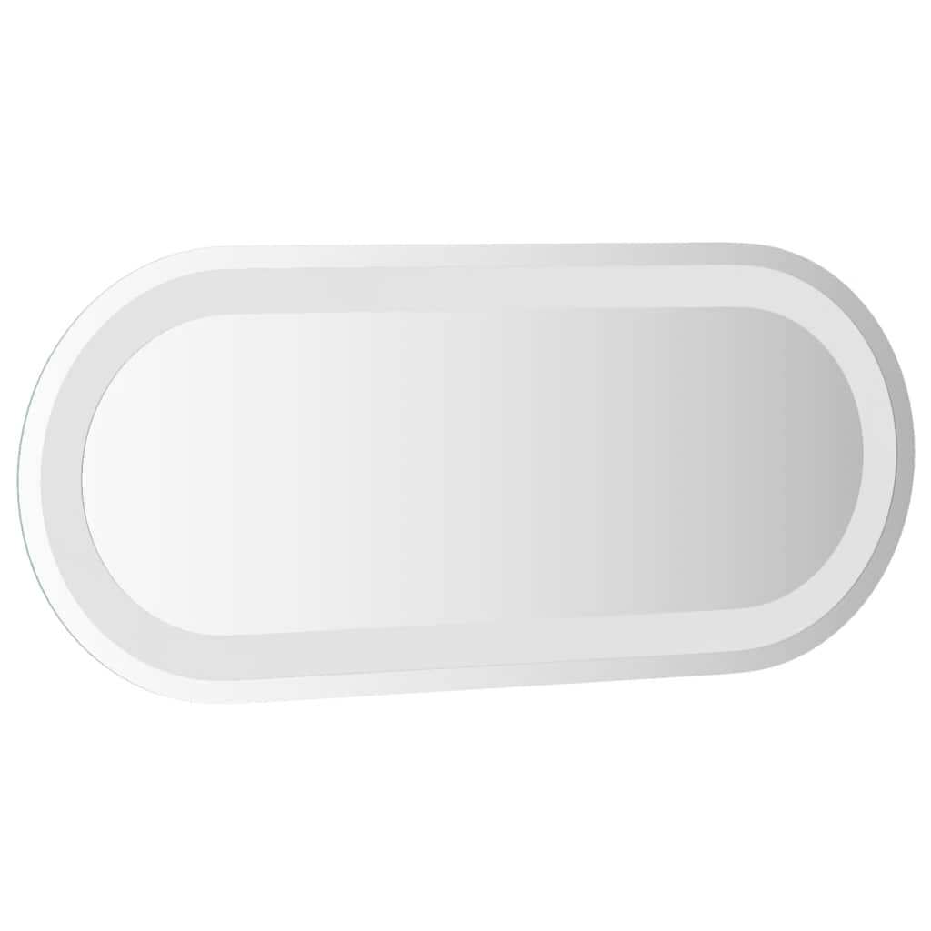 LED-Badspiegel 40x15 cm Oval