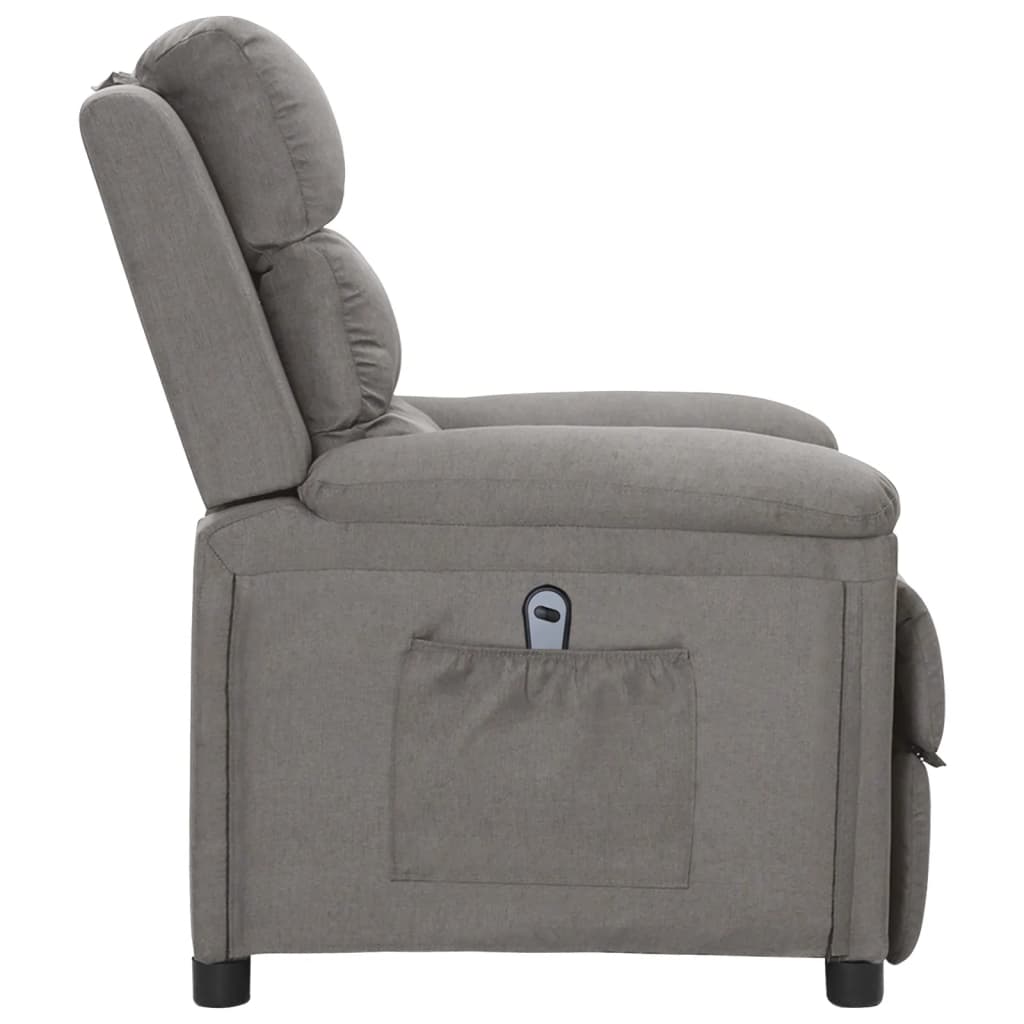 Relaxsessel Elektrisch Braun Stoff