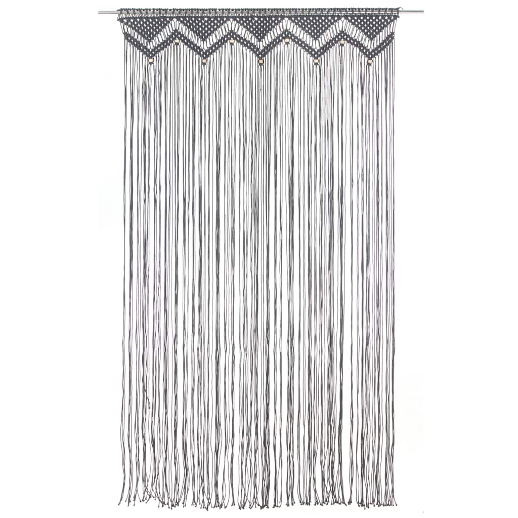 Makramee Vorhang 140×240 cm Baumwolle