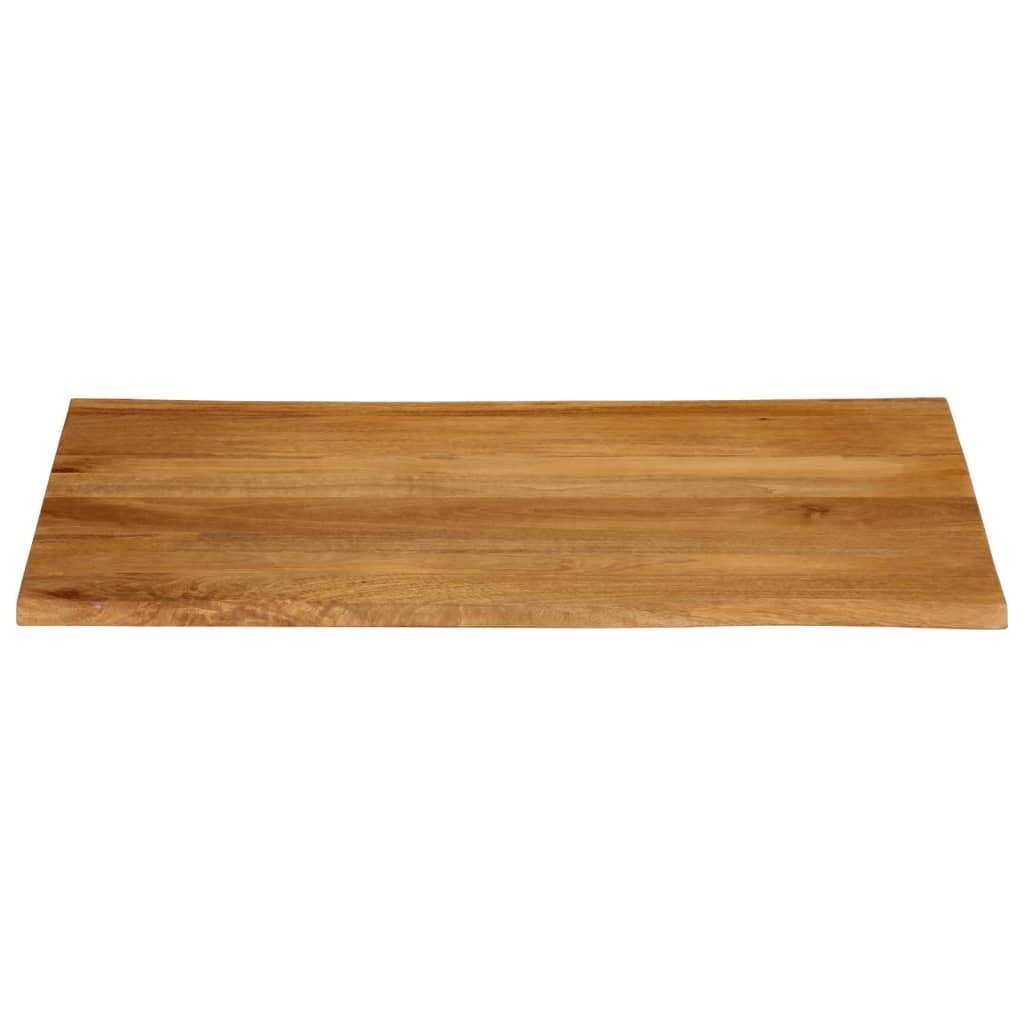 Tischplatte 40x40x2,5 cm Rechteckig Massivholz Akazie Baumkante