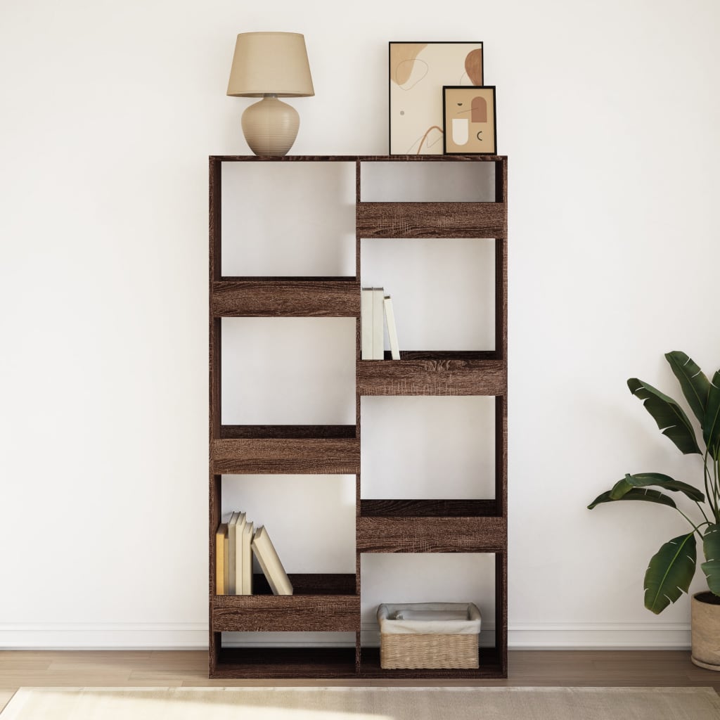 Bücherregal Weiß 100x33x135 cm Holzwerkstoff