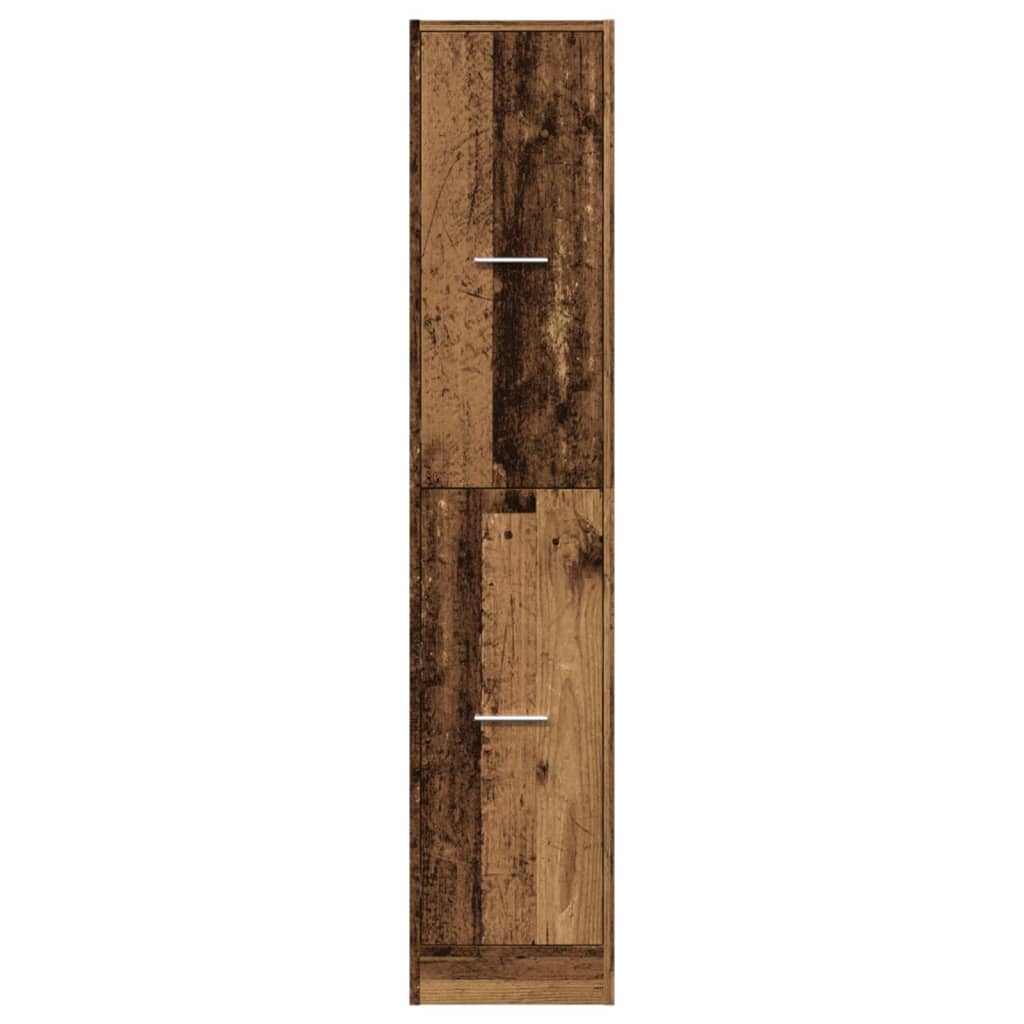 Apothekerschrank Weiß 30 x 41 x 174,5 cm Holzwerkstoff