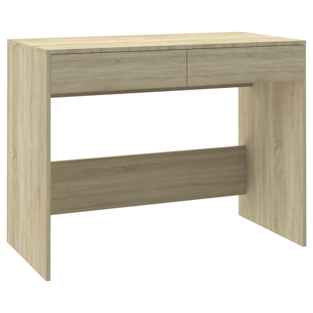Schreibtisch Weiß 101x50x76,5 cm Holzwerkstoff