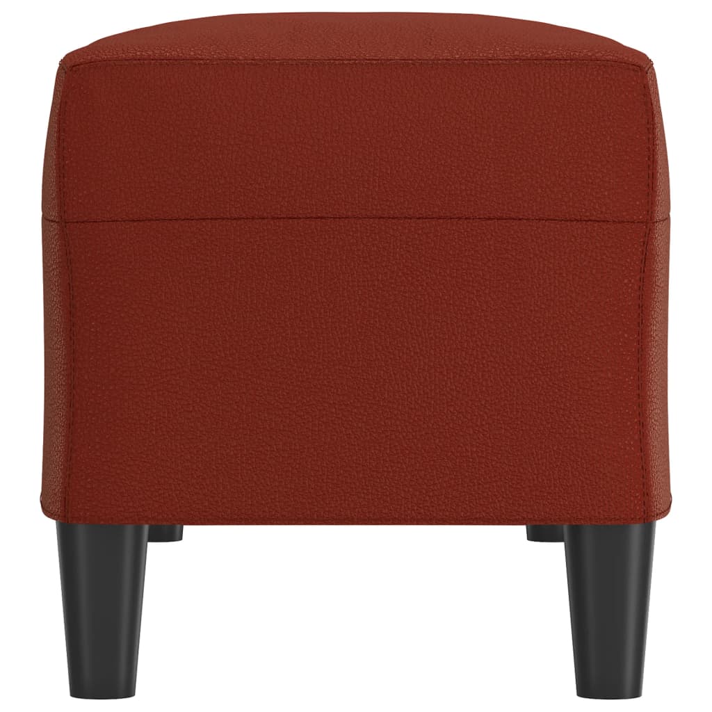Sitzbank Schwarz 70x35x41 cm Kunstleder