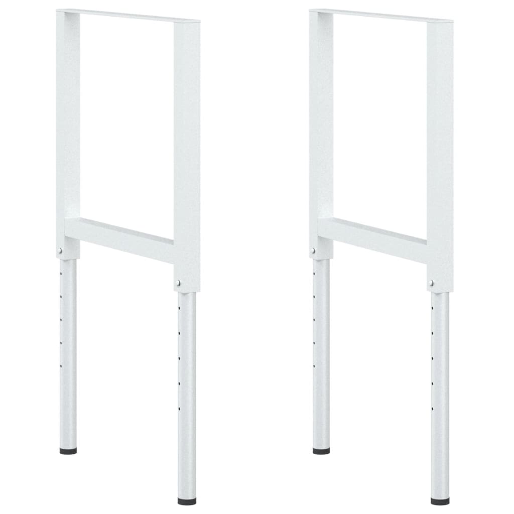 Werkbankgestell Verstellbar 2 Stk. Metall 55x(69-95,5) cm