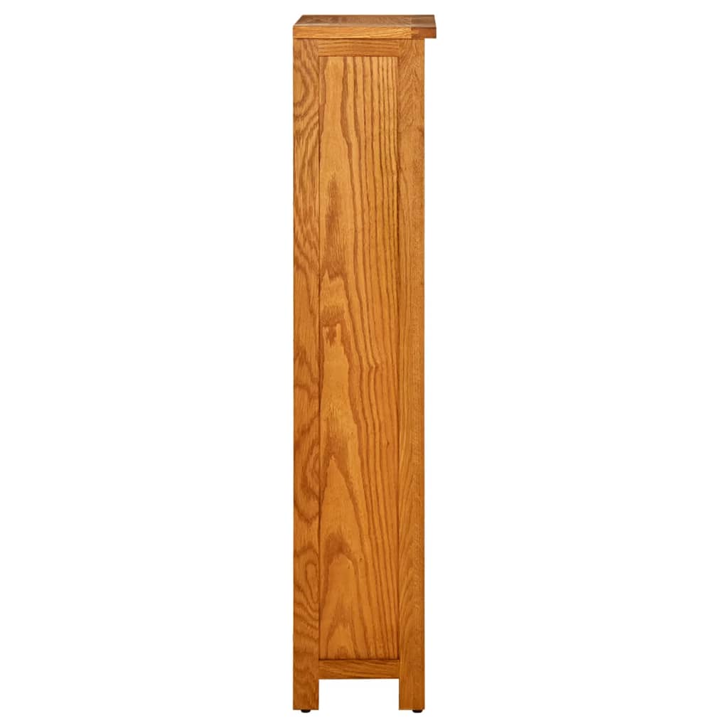 Bücherregal 45x22,5x82 cm Eiche Massivholz