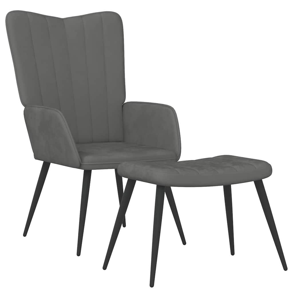 Relaxsessel Dunkelgrün Samt