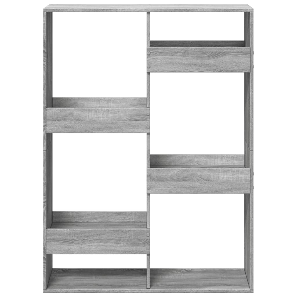 Bücherregal Weiß 100x33x135 cm Holzwerkstoff
