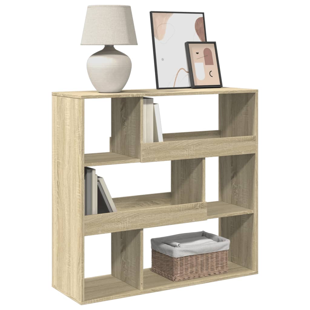 Bücherregal Räuchereiche 100x33x156,5 cm Holzwerkstoff