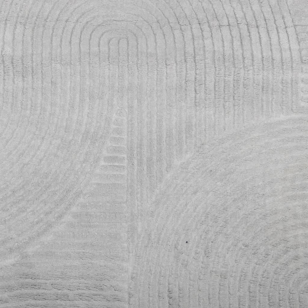 Teppich IZA Kurzflor Skandi-Stil Anthrazit 80x150 cm