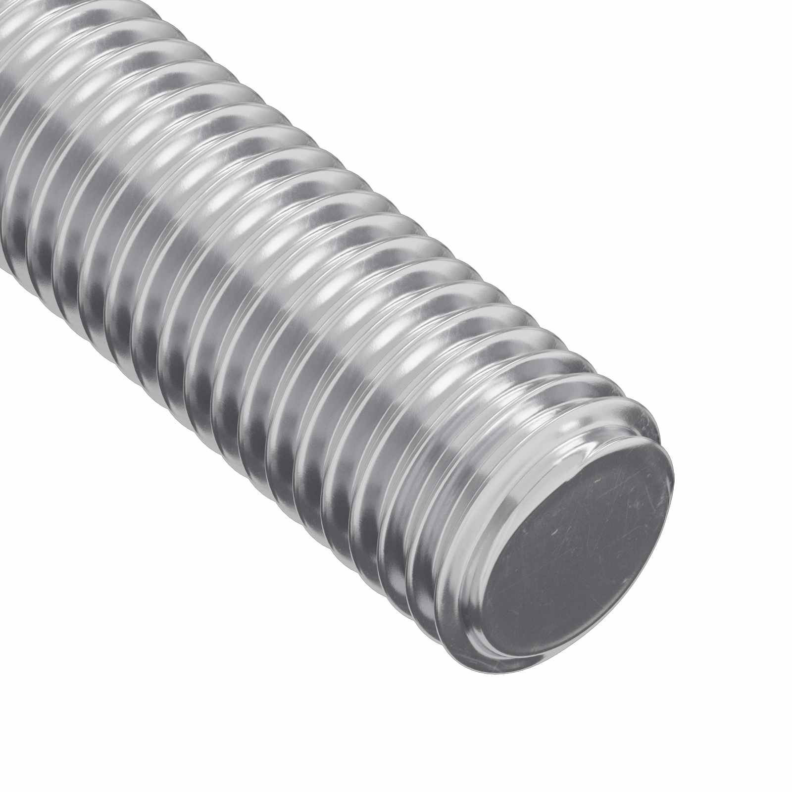 Gewindestangen 2 pcs Silber M6 x 120 mm Metall