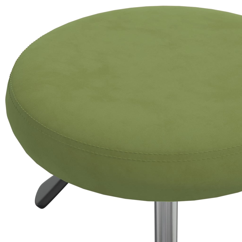 Massagehocker Samt Senfgelb