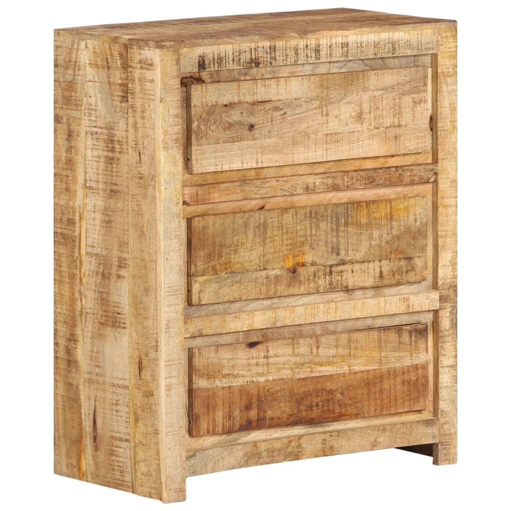 Schubladenschrank 60x33x75 cm Massivholz Akazie