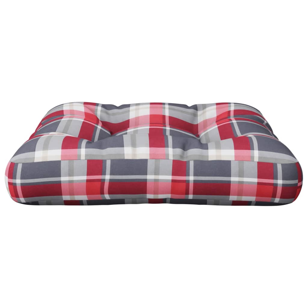 Palettenkissen Anthrazit 50x50x12 cm Stoff