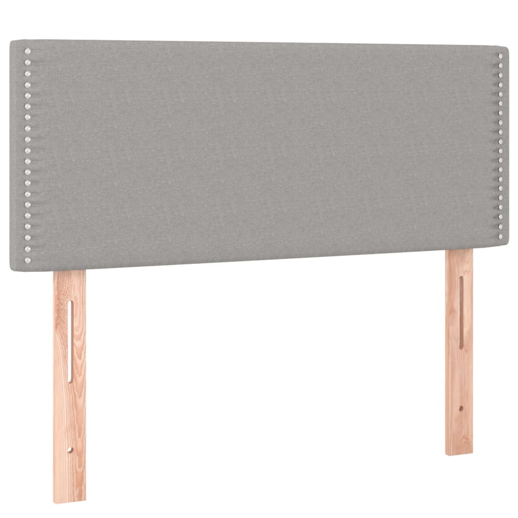 Kopfteil Dunkelgrau 80 x 5 x 118/128 cm Stoff