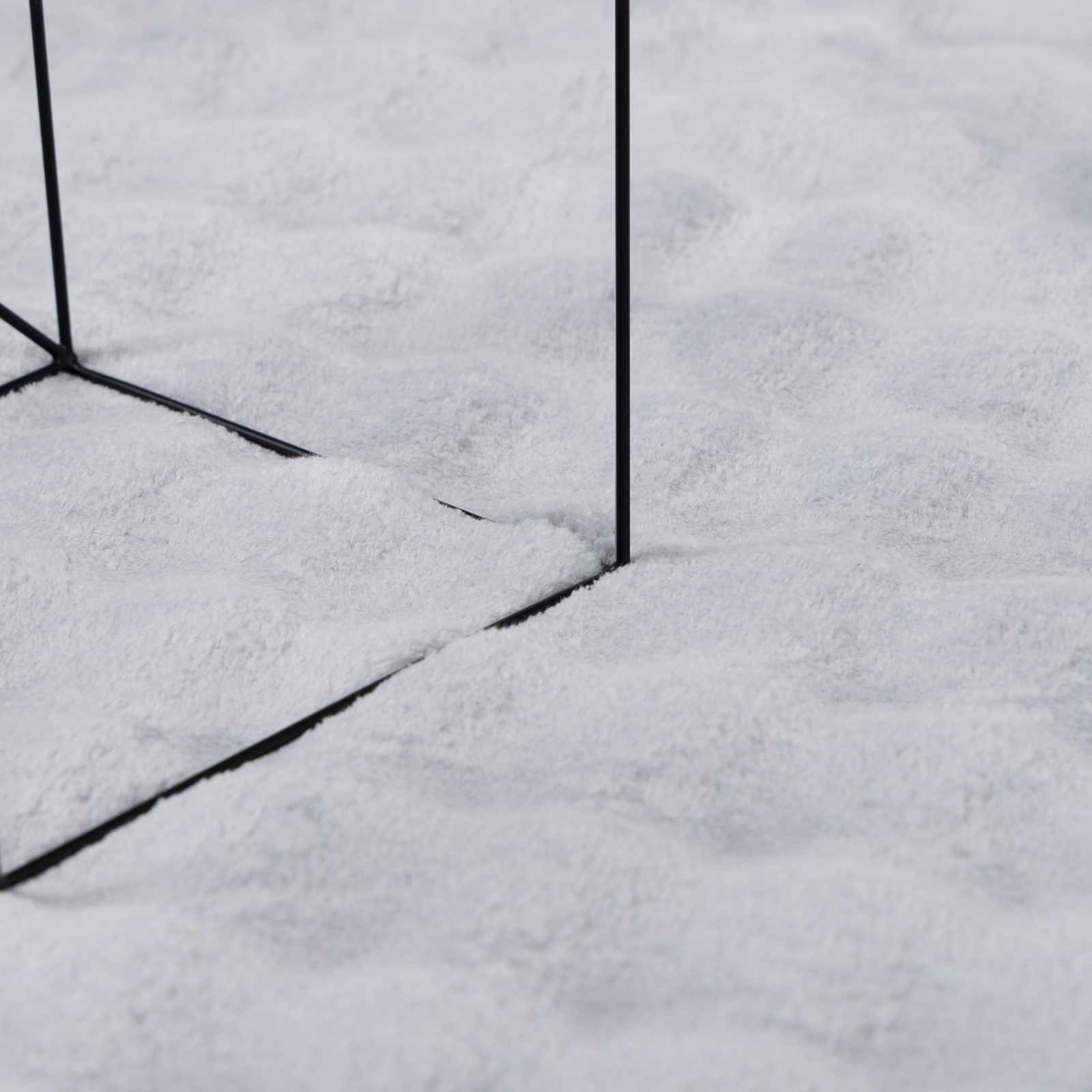 Bereichsteppiche Rechtwinklig SIROLO Creme 150 x 80 cm