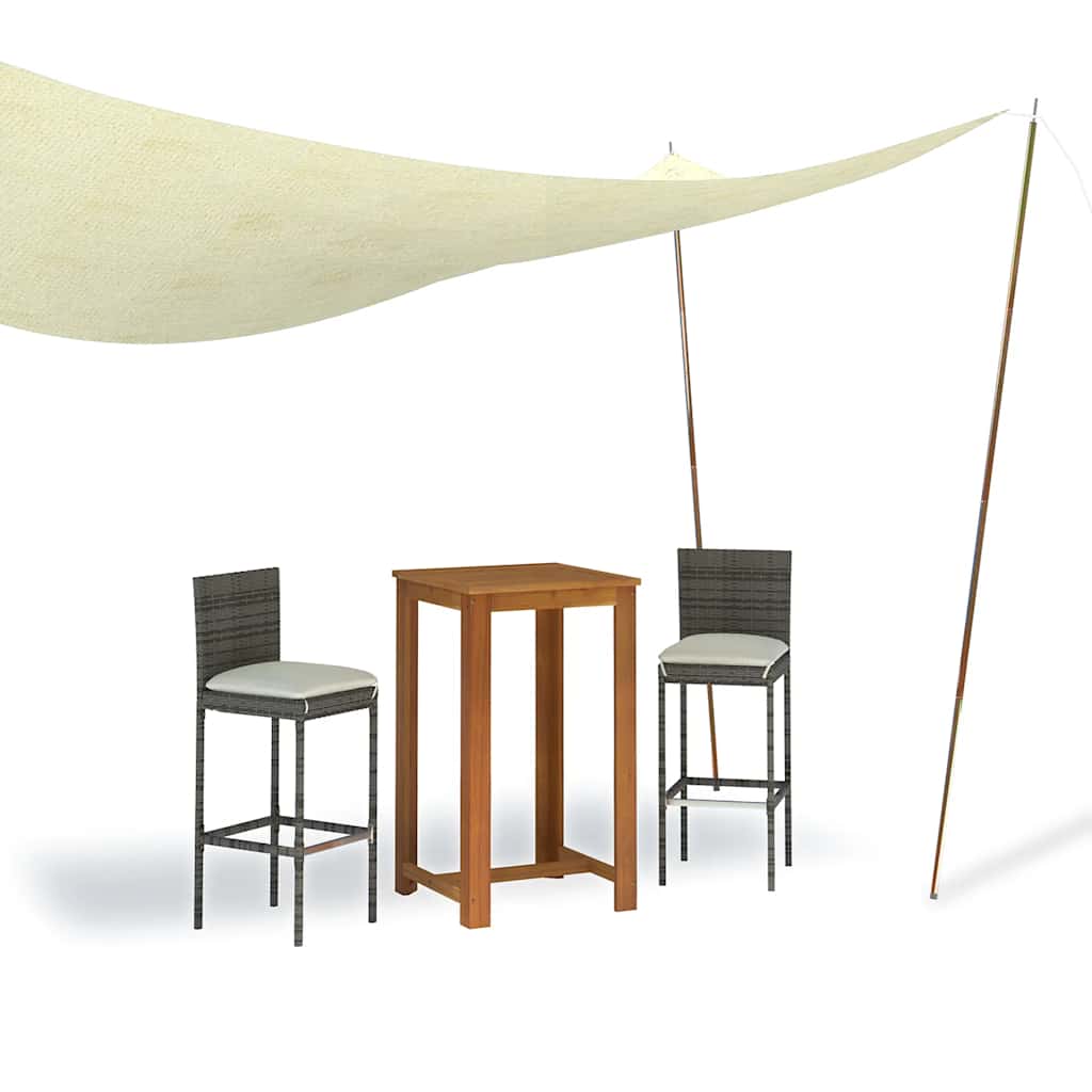 Teleskop-Zeltstange mit 170-255 cm Länge Verzinkter Stahl