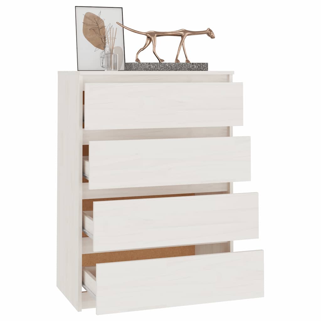 Beistellschrank 60x36x84 cm Massivholz Kiefer