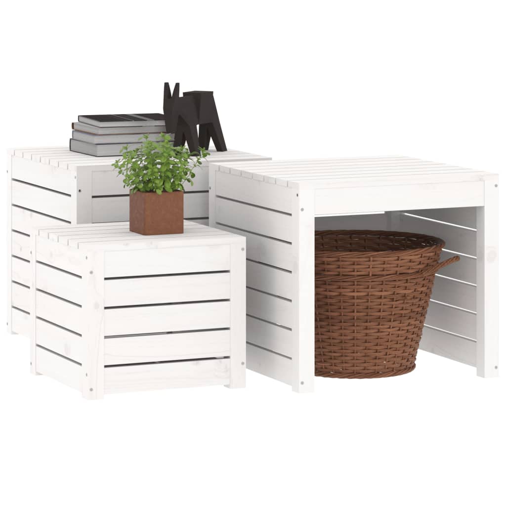 Gartenbox 101x50,5x46,5 cm Massivholz Kiefer