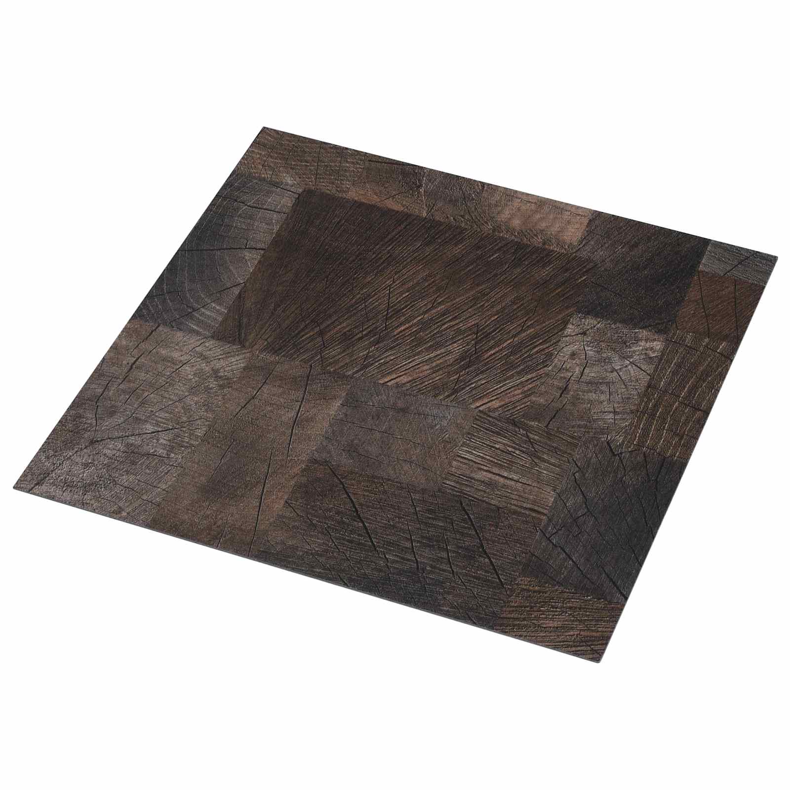 Bodenplanken 55 pcs Schwarz 5,11 m² PVC