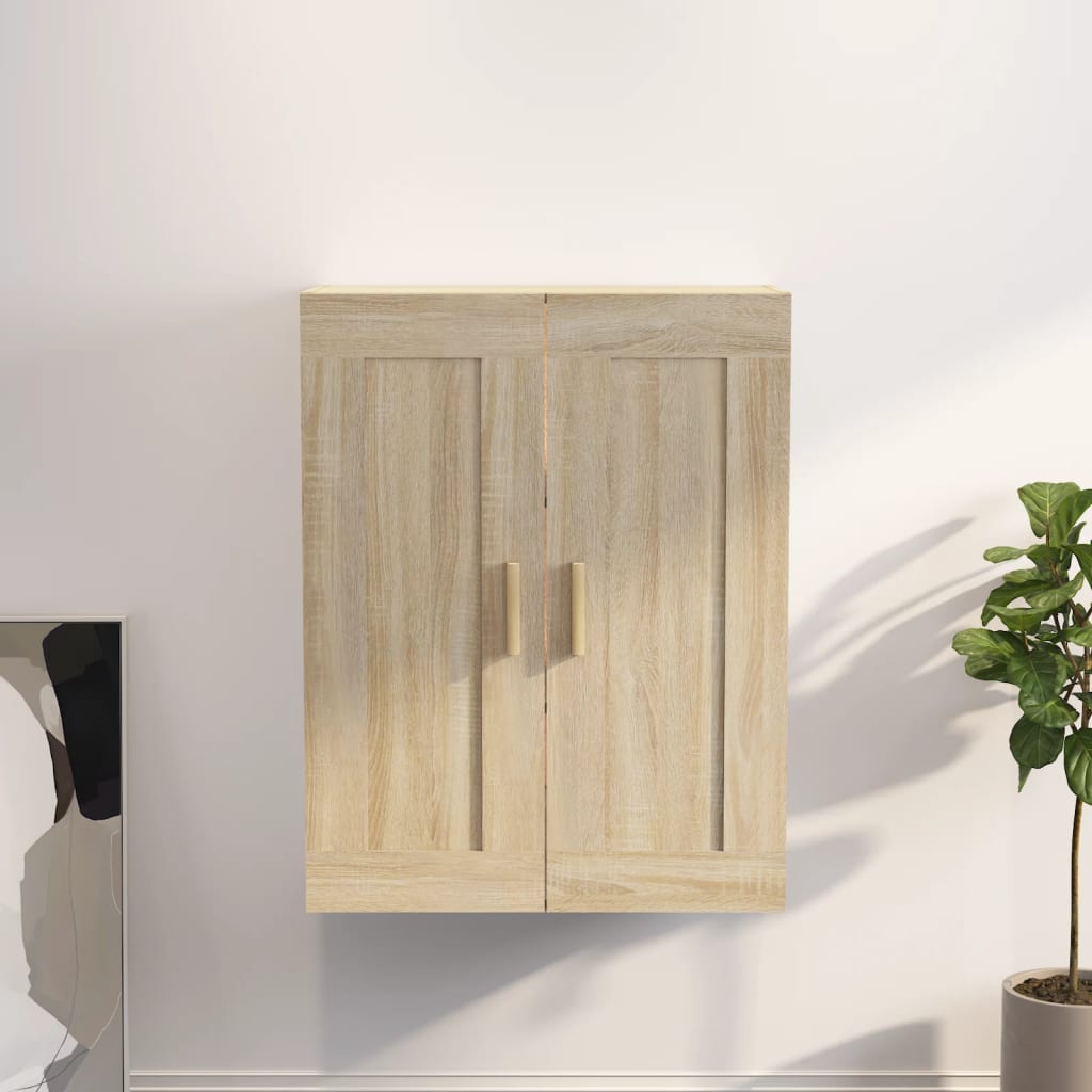 Wandschrank Weiß 69,5x32,5x90 cm Holzwerkstoff