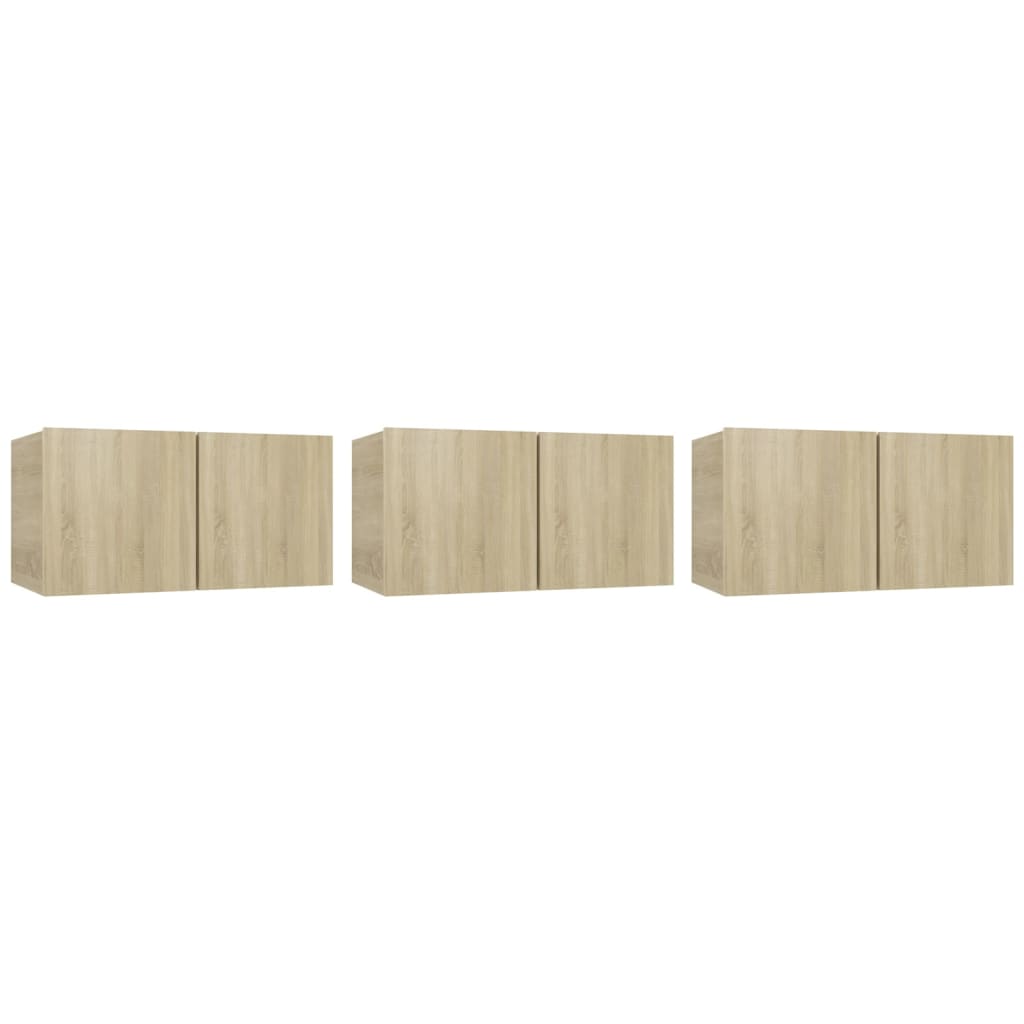 5-tlg. TV-Schrank-Set Weiß Holzwerkstoff