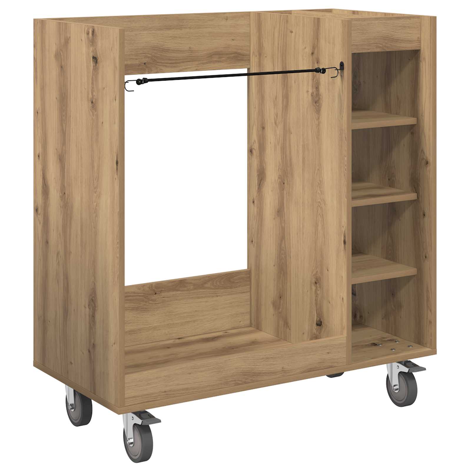 Golf Schrank Mit Rad Uni Weiß 65 x 45 x 98 cm