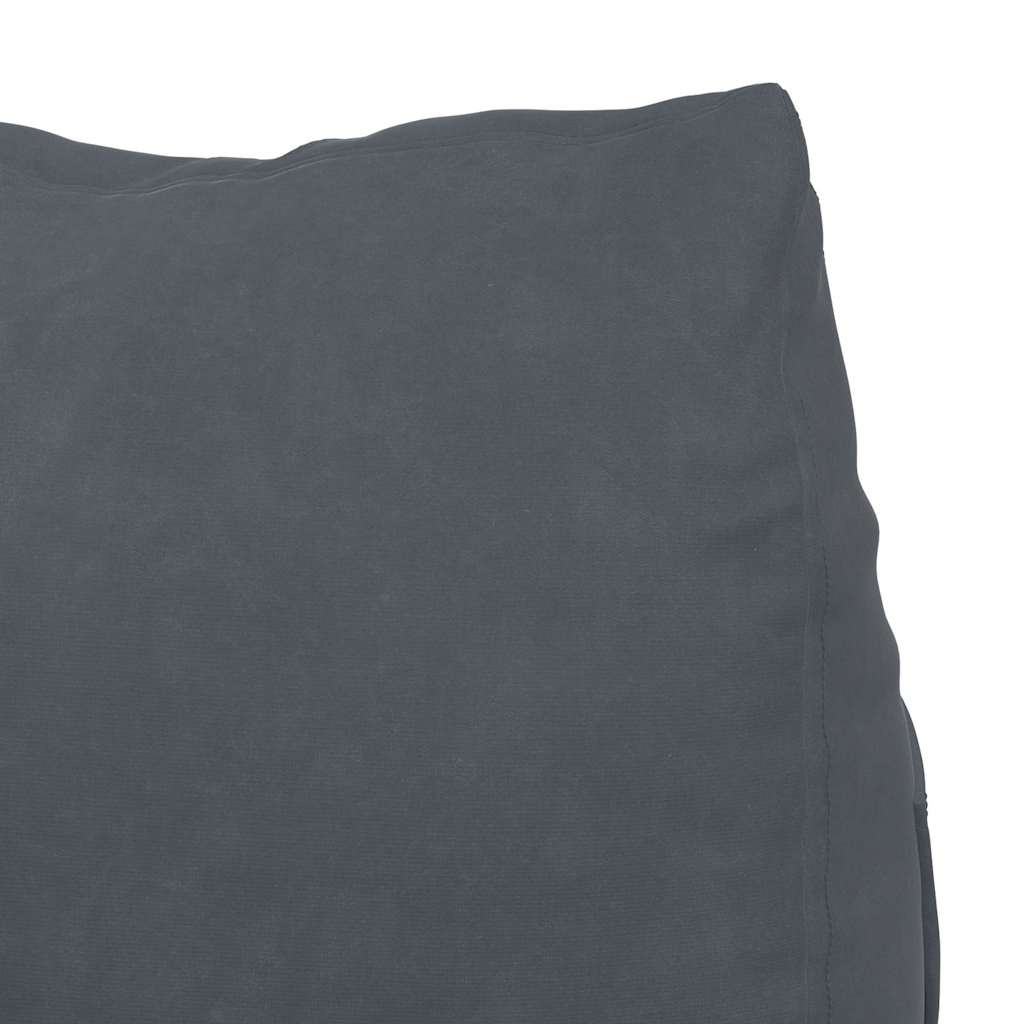 Rückenkissen Blau 45 x 20 x 35 cm Cordstoff