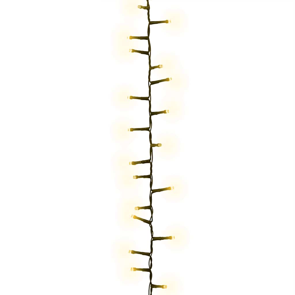 LED-Lichterkette mit 400 LEDs Warmweiß 13 m PVC