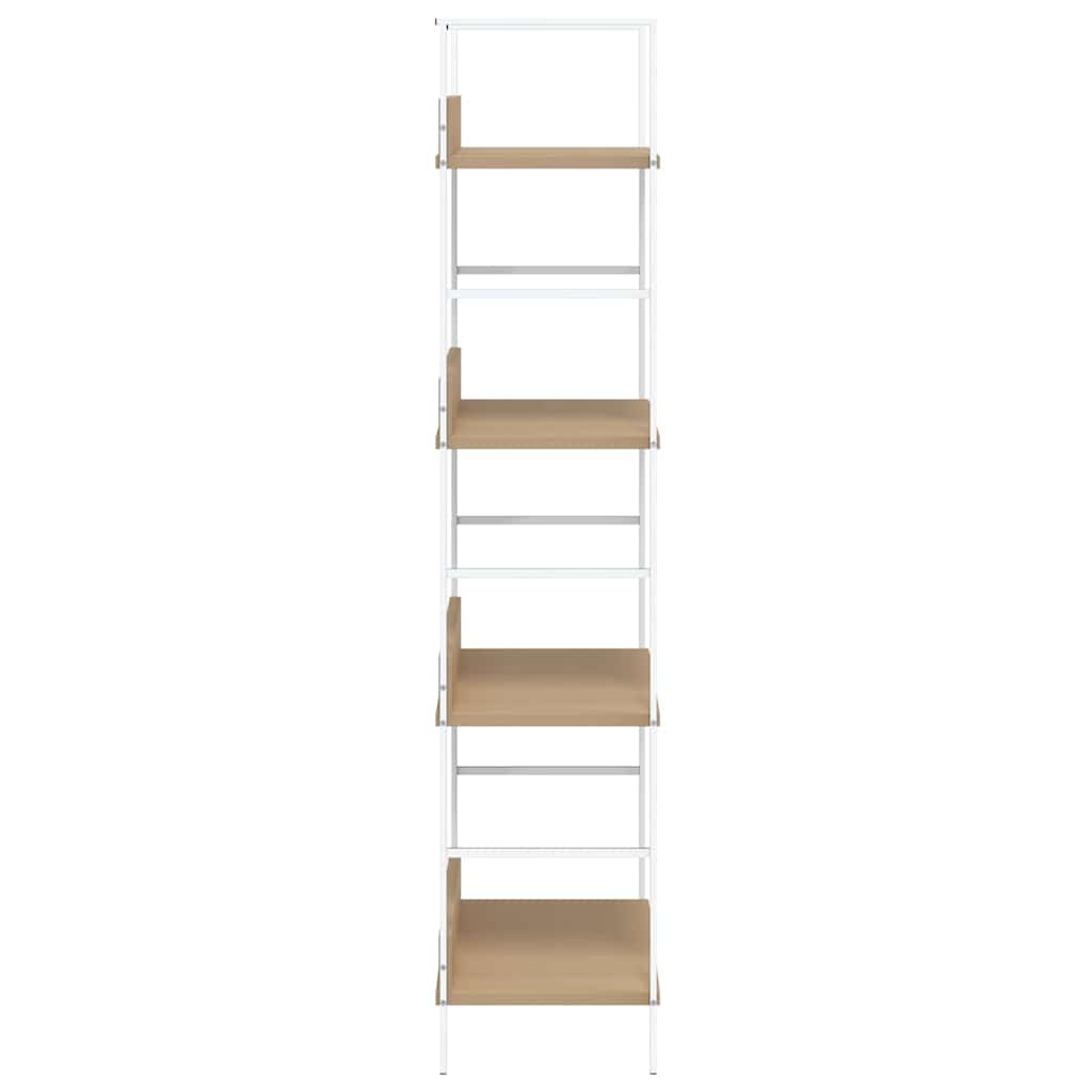 Bücherregal 3 Regalböden Schwarz 60×27,6×90,5 cm Holzwerkstoff