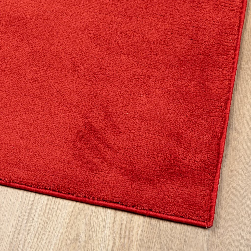 Teppich OVIEDO Kurzflor Anthrazit 120x120 cm