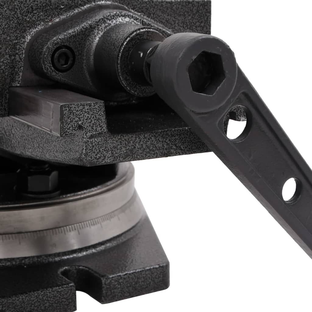 2-Achsen-Schraubstock Kippbar 100 mm