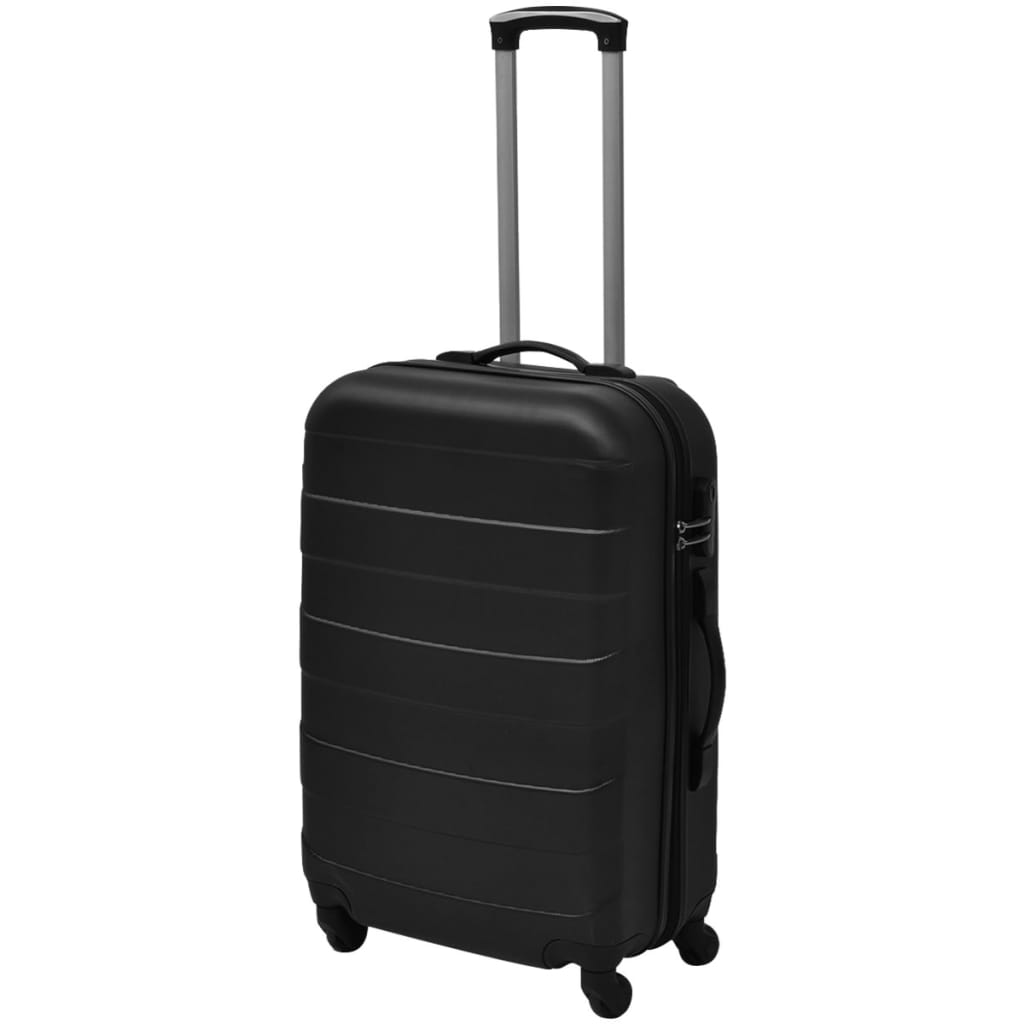 3-tlg. Hartschalenkoffer-Set Blau 45,5/55/66 cm