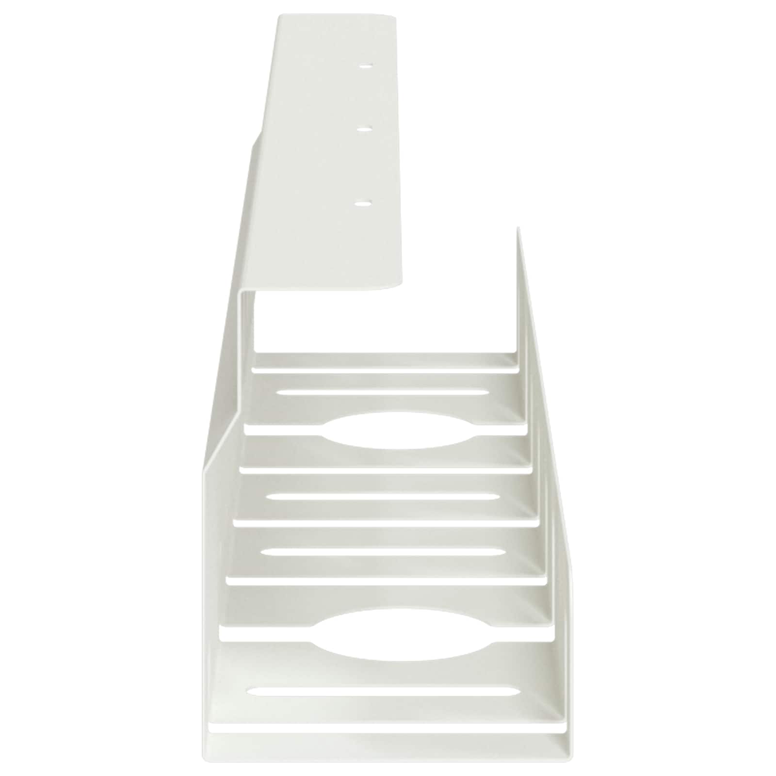 Unter dem Schreibtisch Kabelmanagement Tray 2 Stk. Anthrazit