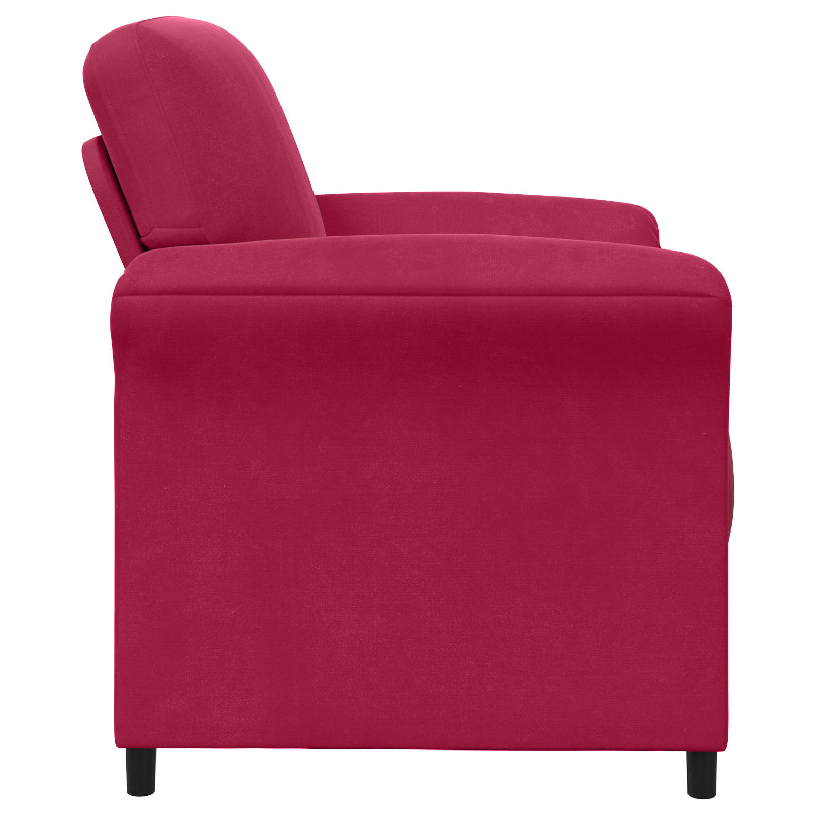 1-Sitzer Sofa Hellgrau 88 x 83 x 95 cm Samt