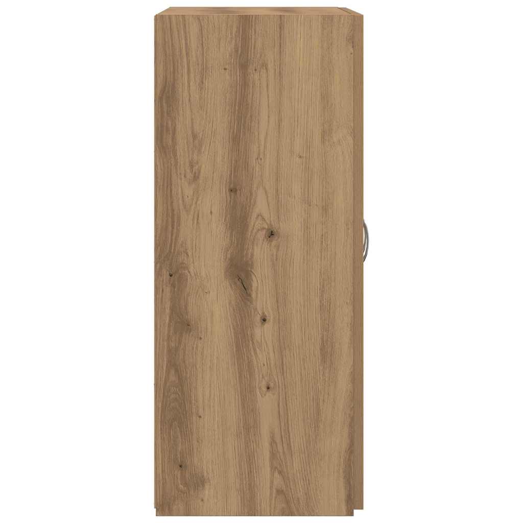 Aktenschrank Weiß 60x32x153 cm Holzwerkstoff