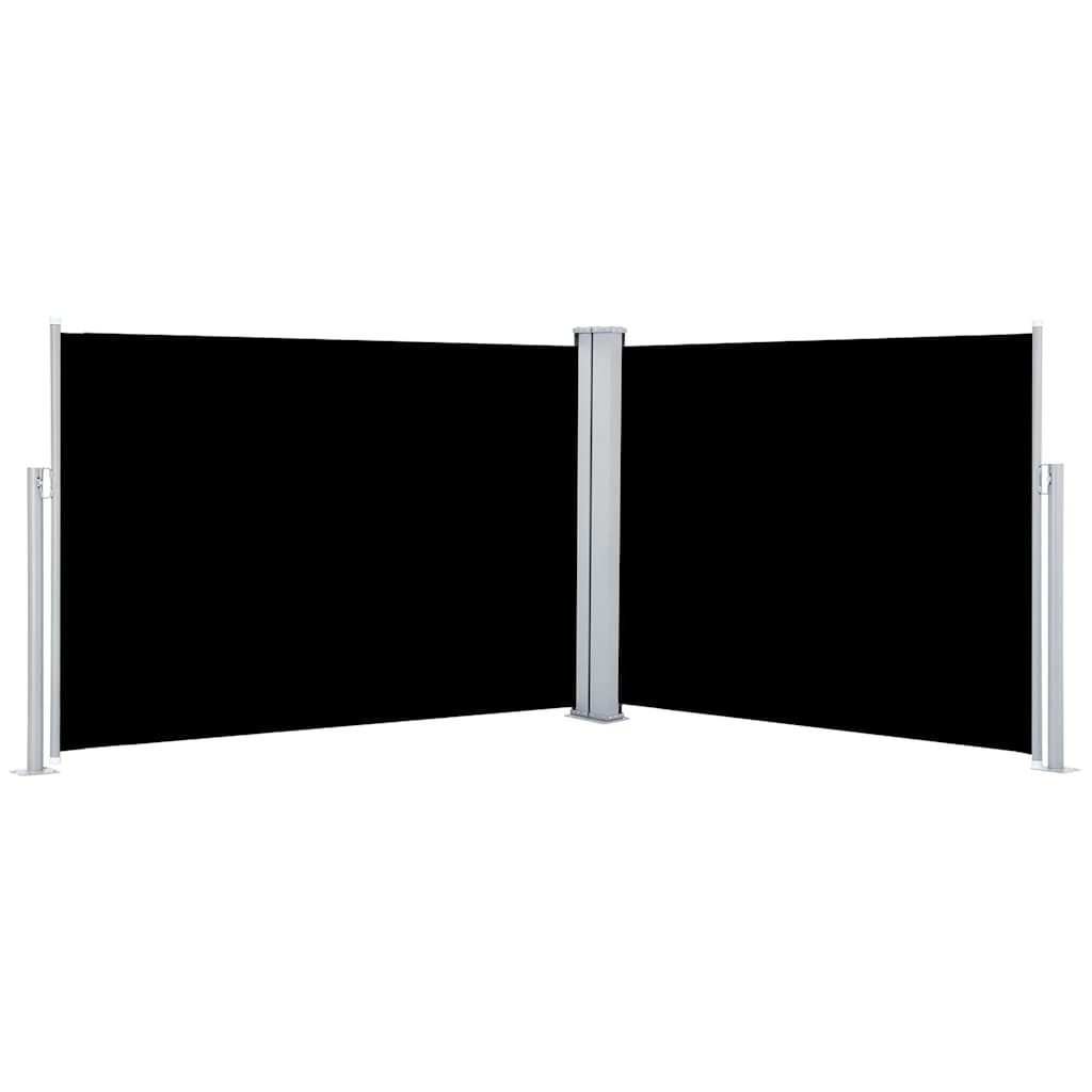 Ausziehbare Seitenmarkise 160×600 cm Braun