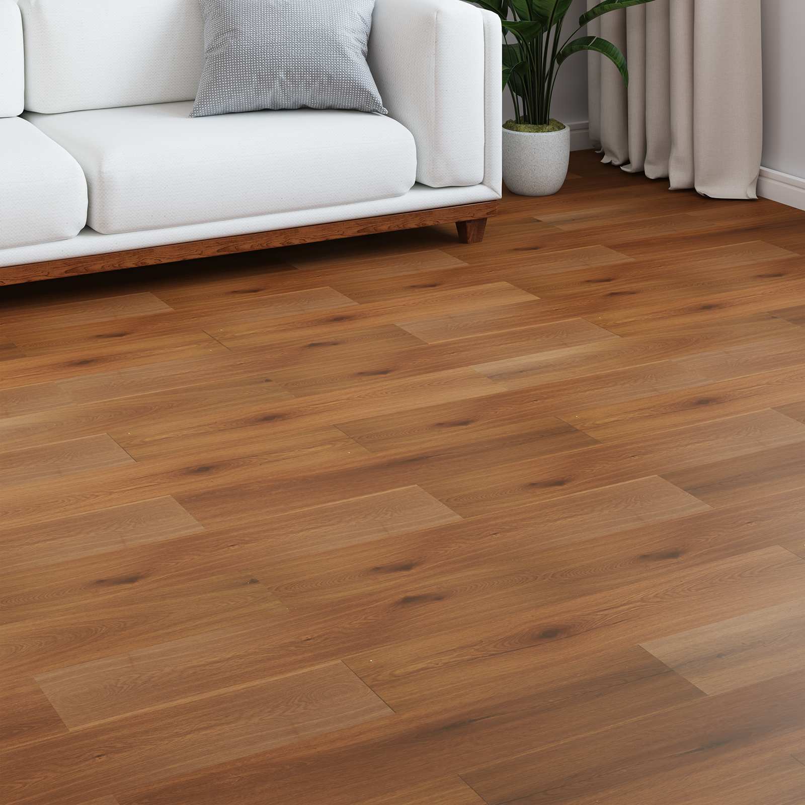 Laminatboden 5 pcs Dunkles Walnuss 101 x 20 x 0,8 cm