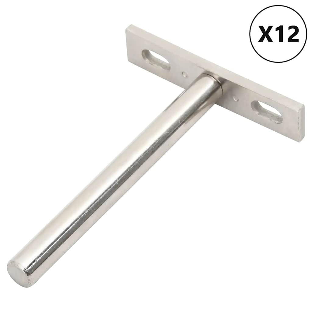 Regalträger Schwebend 12 Stk. Unsichtbar Ø10x100 mm