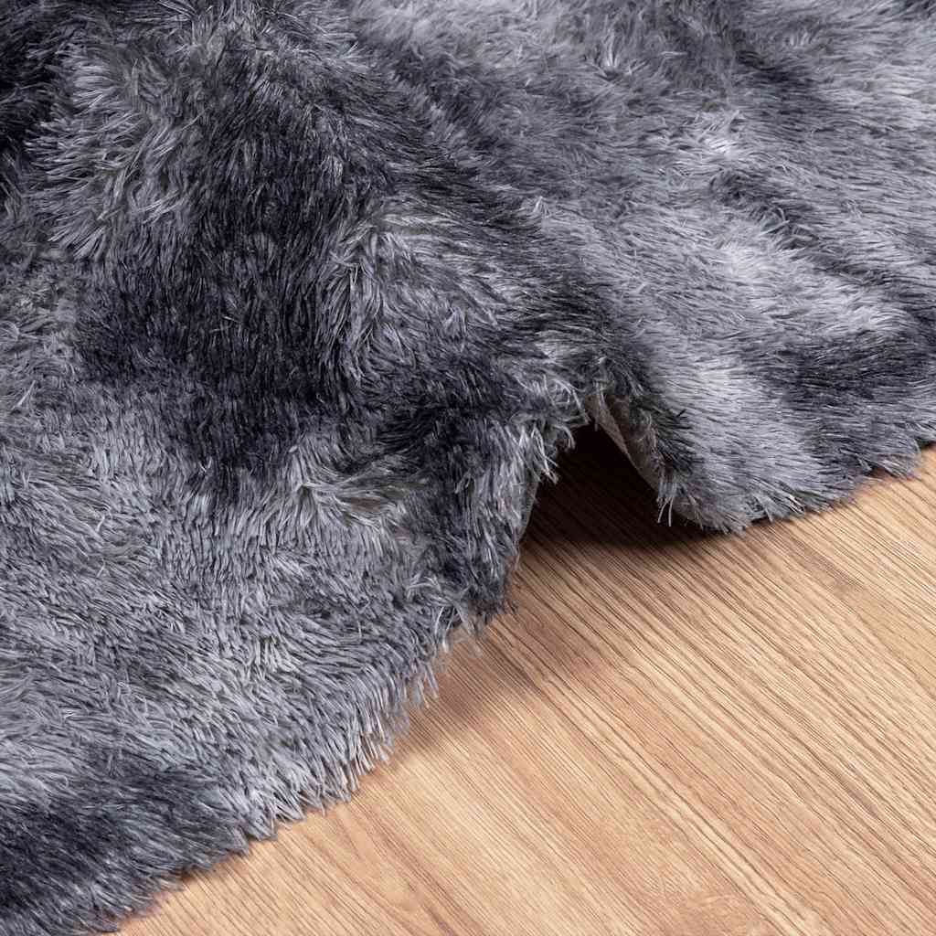 Teppich Shaggy Hochflor NAVARRA Beige 60x100 cm Polyester