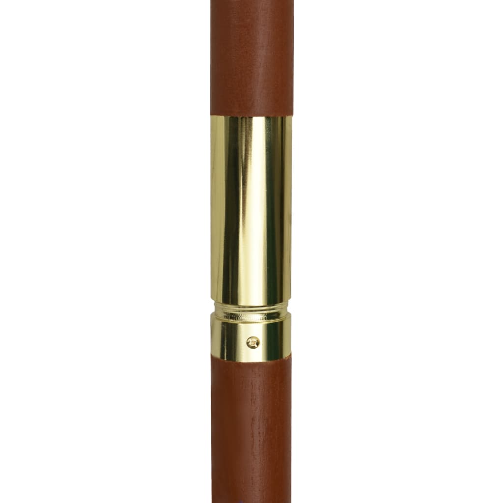 Sonnenschirm mit Holz-Mast 200x300 cm Schwarz