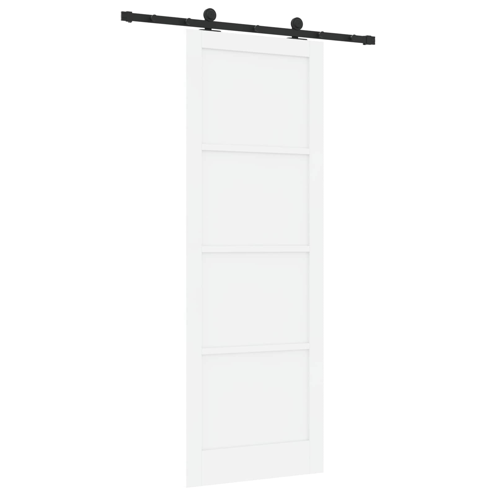 Schiebetür ORKDAL Natur 61 x 198,5 cm Massives Kiefernholz