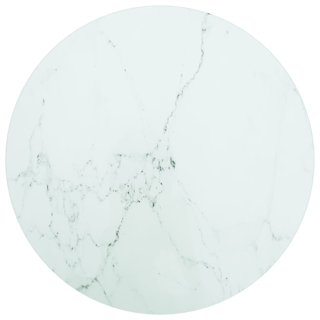 Tischplatte aus gehärtetem Glas quadratisch 700x700 mm