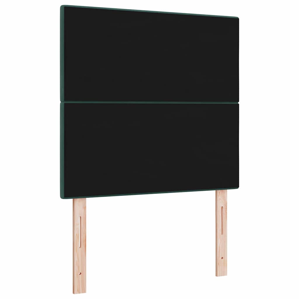 Kopfteil Hellgrau 80 cm Samt