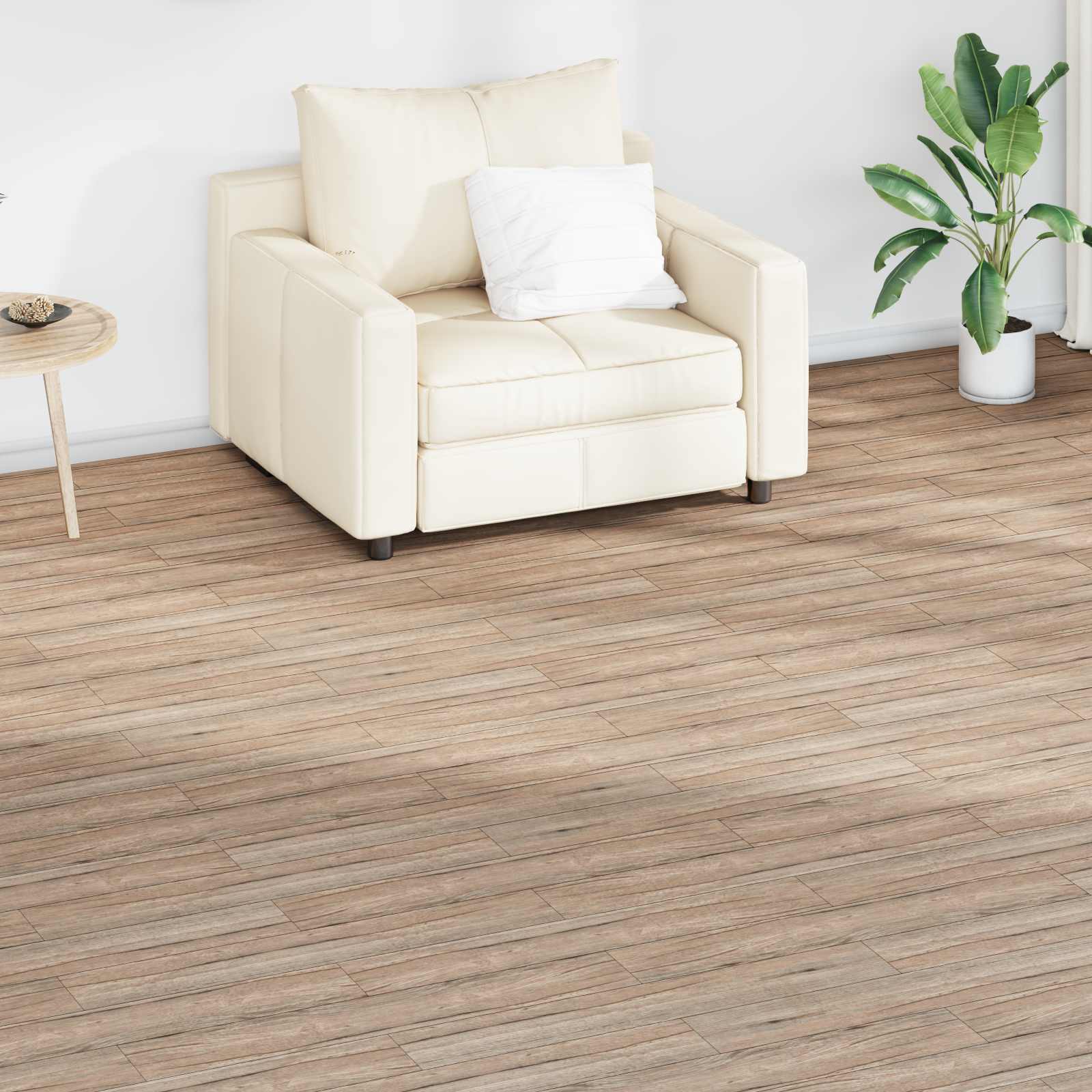 Bodenplanken 36 pcs Walnussbraun 5,02 m² PVC