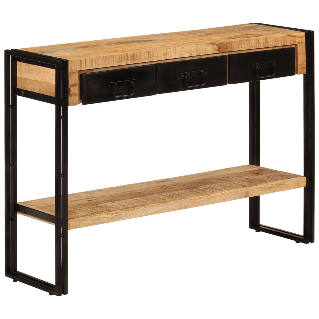 Konsolentisch 110x30x76 cm Altholz Massiv