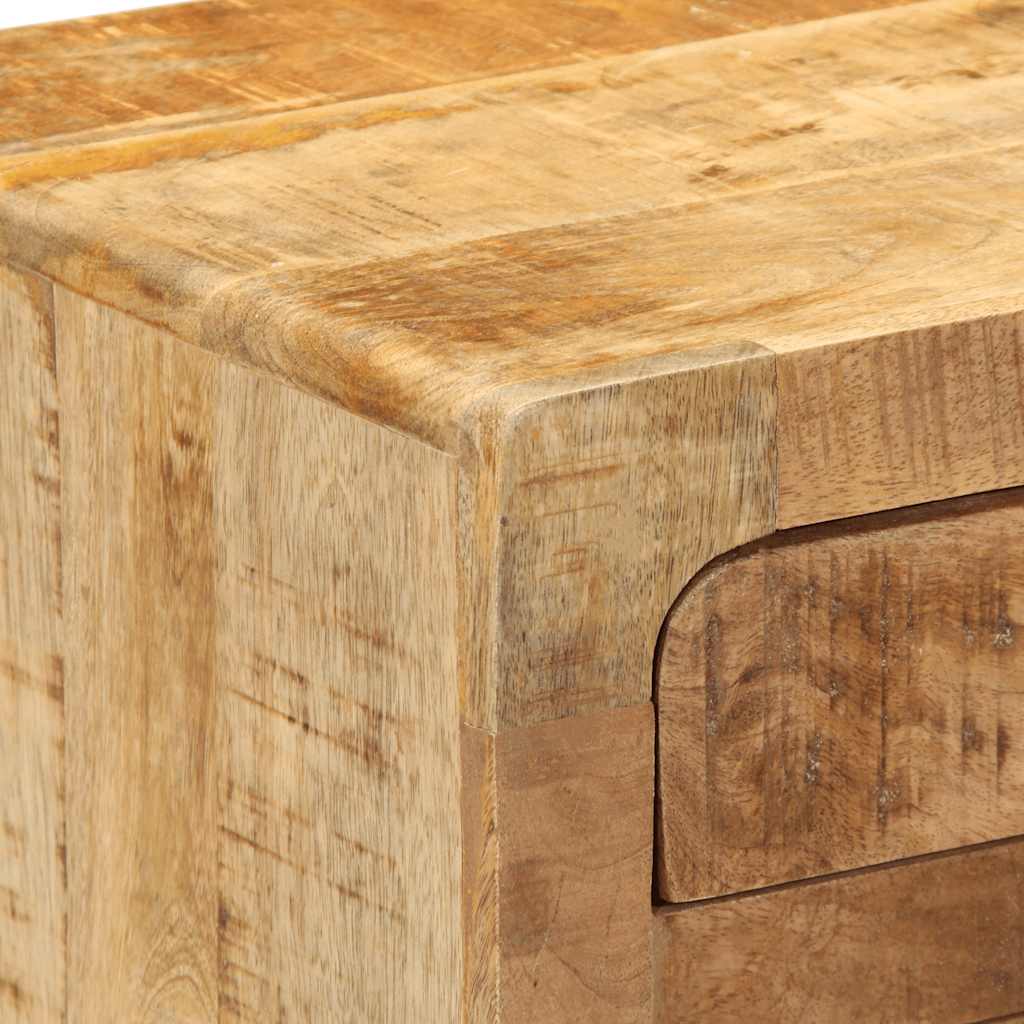 Nachttisch 37x32x50 cm Altholz Massivholz